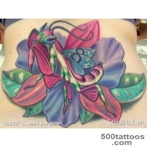 Pin Orchid Praying Mantis Tattoo on Pinterest_16