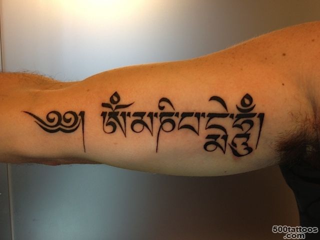 Mani Mantra tattoo Tashi Mannox design  Michael DeMatty Tattoo_30