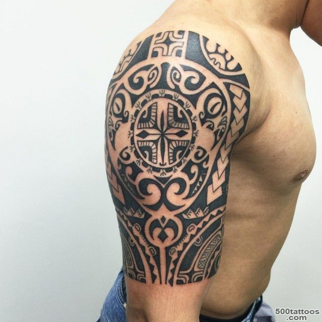 25 Best Maori Tattoo Designs   Strong Tribal Pattern_2
