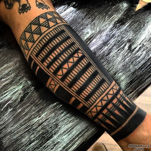 Brace on Leg Maori tattoo  Best Tattoo Ideas Gallery_24