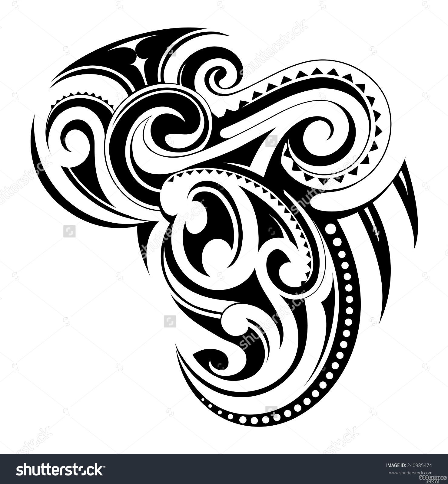 Maori Tattoo Stock Photos, Images, amp Pictures  Shutterstock_38