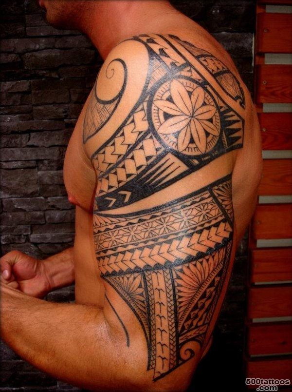 Polynesian Samoan Maori Tattoo On Upper Arm   Tattoes Idea 2015  2016_50