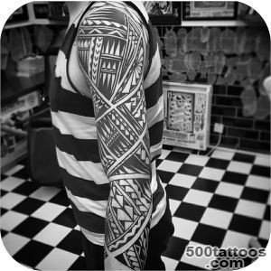 Maori Tattoo Sleeve  Best Tattoo Ideas Gallery_46