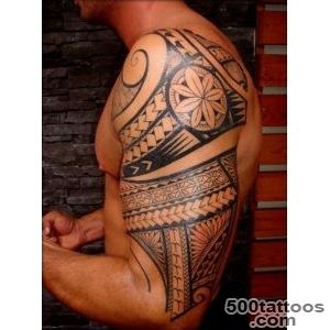 Polynesian Samoan Maori Tattoo On Upper Arm   Tattoes Idea 2015  2016_50