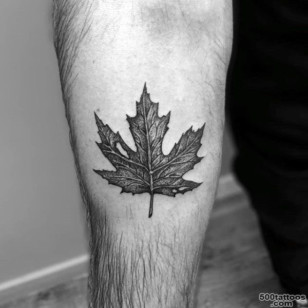 60 Leaf Tattoo Designs For Men   The Delicate Stages Of Life_23