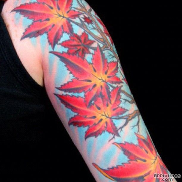 Durb Morrison   Japanese Maple leaves #tattoo #truetubes..._26