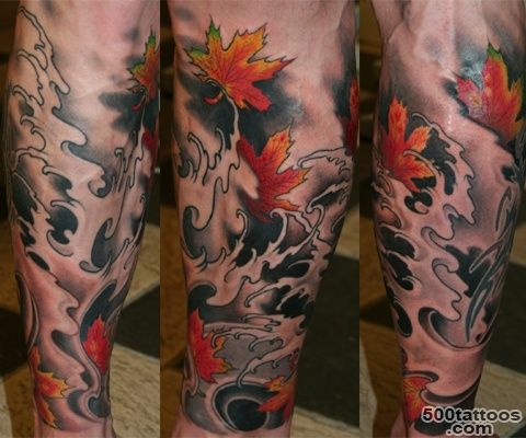Japanese Maple Tattoo  Ink me  Pinterest  Water Tattoos ..._15