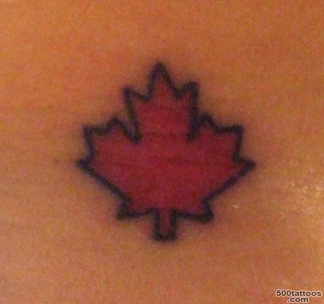 Maple Leaf Tattoo On Forearm  Tattoobite.com_33