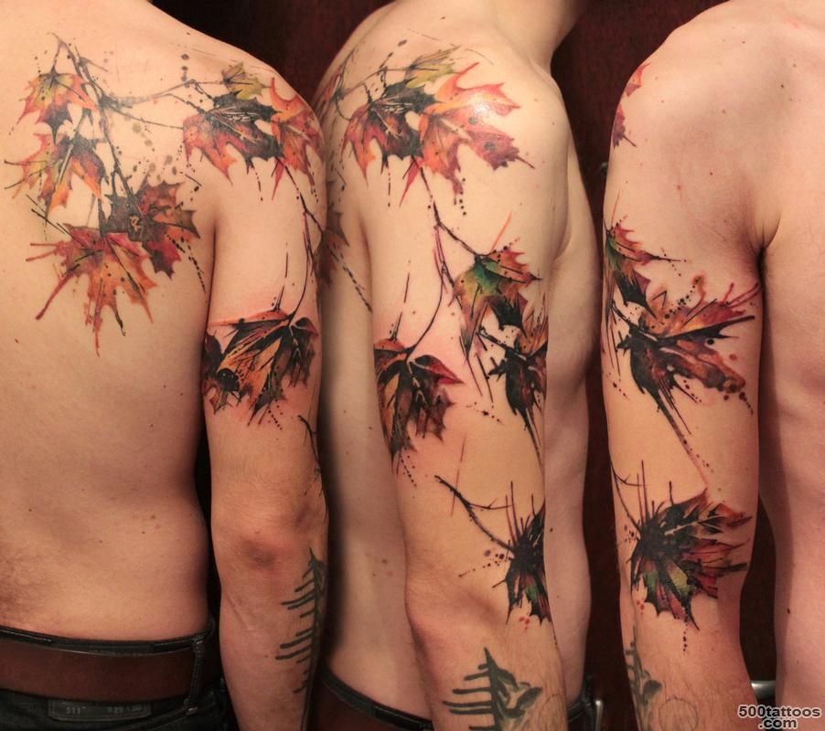 Maple Leaves by Gene Coffey  Tattoos_19