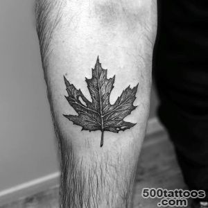 60 Leaf Tattoo Designs For Men   The Delicate Stages Of Life_23