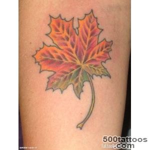 Leaf Tattoos, Designs And Ideas  Page 6_40JPG