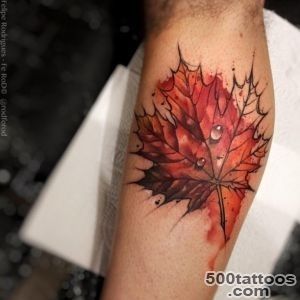 Maple Leaf Tattoo  Best Tattoo Ideas Gallery_1