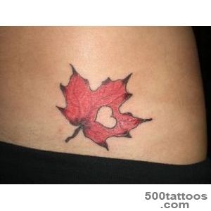 Tattoo placement on Pinterest  Mother Daughter Tattoo, Maple Leaf _7