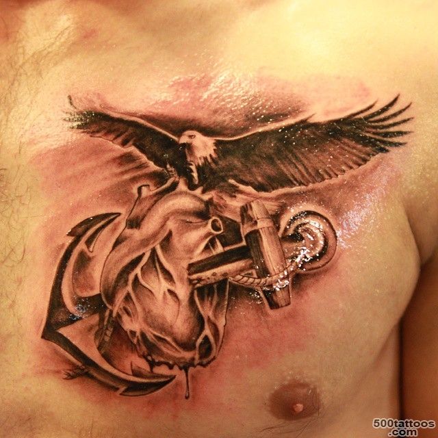 21+ Marine Corps Tattoo Designs, Ideas  Design Trends_18