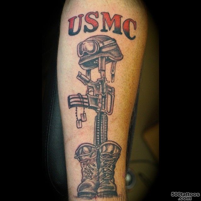 25 Cool USMC Tattoos   Meaning, Policy and Designs_5