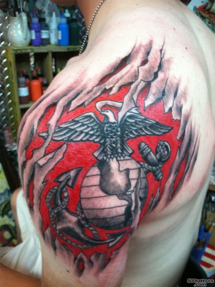 Army  Military  Marine Tattoos_15