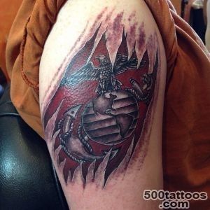 25 Cool USMC Tattoos   Meaning, Policy and Designs_6
