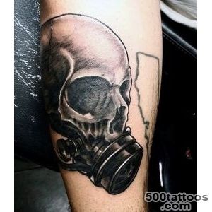 100 Gas Mask Tattoo Designs For Men   Breath Of Fresh Ideas_31