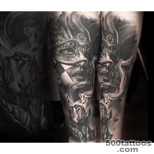 Black Mask tattoo by Benjamin Laukis  No 316_43