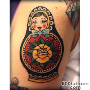 80+ Cool Matryoshka Tattoos_1