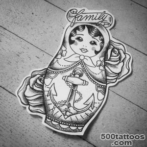 1000+ ideas about Russian Doll Tattoo on Pinterest  Doll Tattoo _2