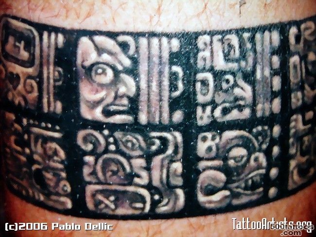 ART TATTOO DESIGN Maya tattoo_38