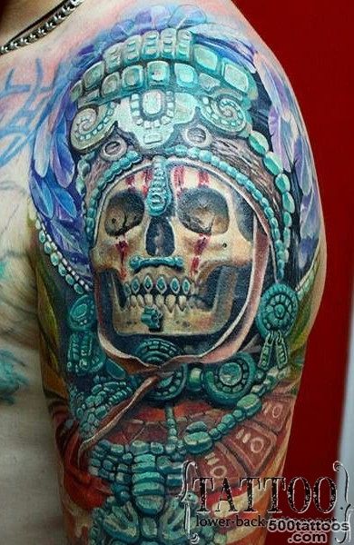 Mayan Tattoo Style   Lower Back Tattoos.net_32