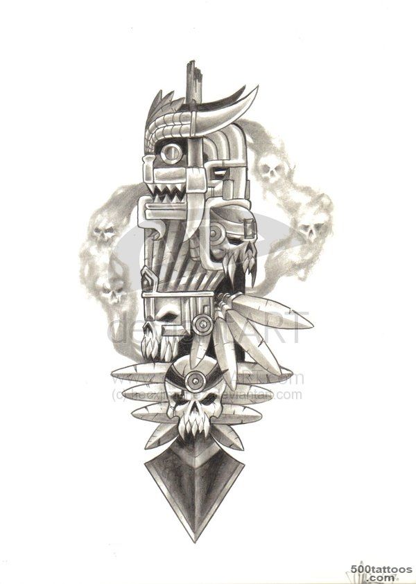 Pin Mayan Goddess Of Love Tattoo Maya God Death By on Pinterest_41