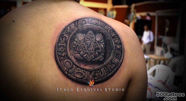 Pin Mayan Tattoo Drawings Calendar By on Pinterest_34