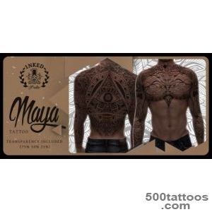 Maya tattoo design, idea, image