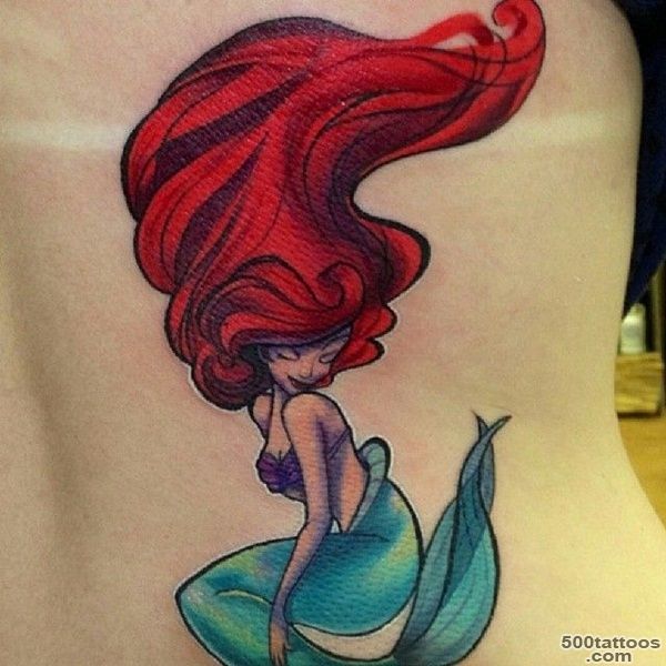 30 Mermaid Tattoo Ideas For Girls_2