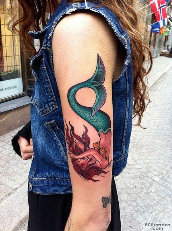 30 Mermaid Tattoo Ideas For Girls_45