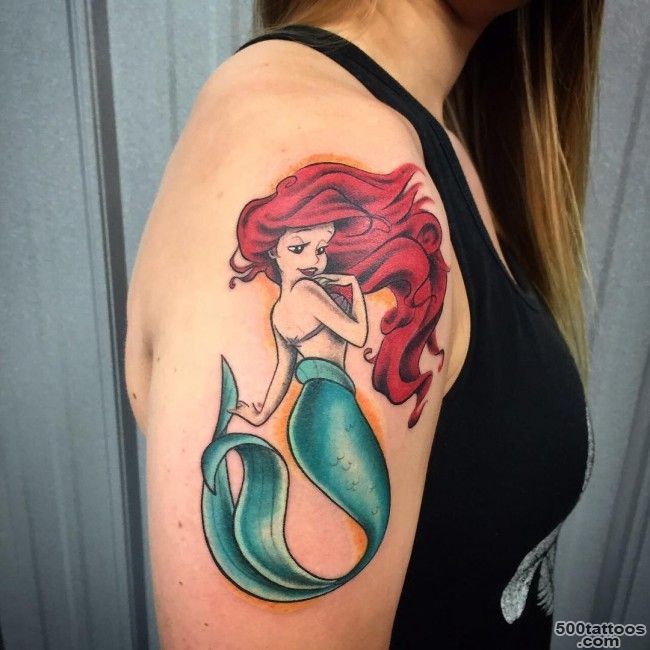 35 Creative Little Mermaid Tattoos Designs amp Meaning_6