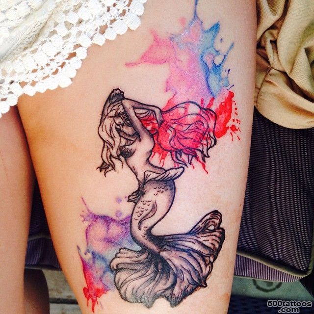 35 Creative Little Mermaid Tattoos Designs amp Meaning_38