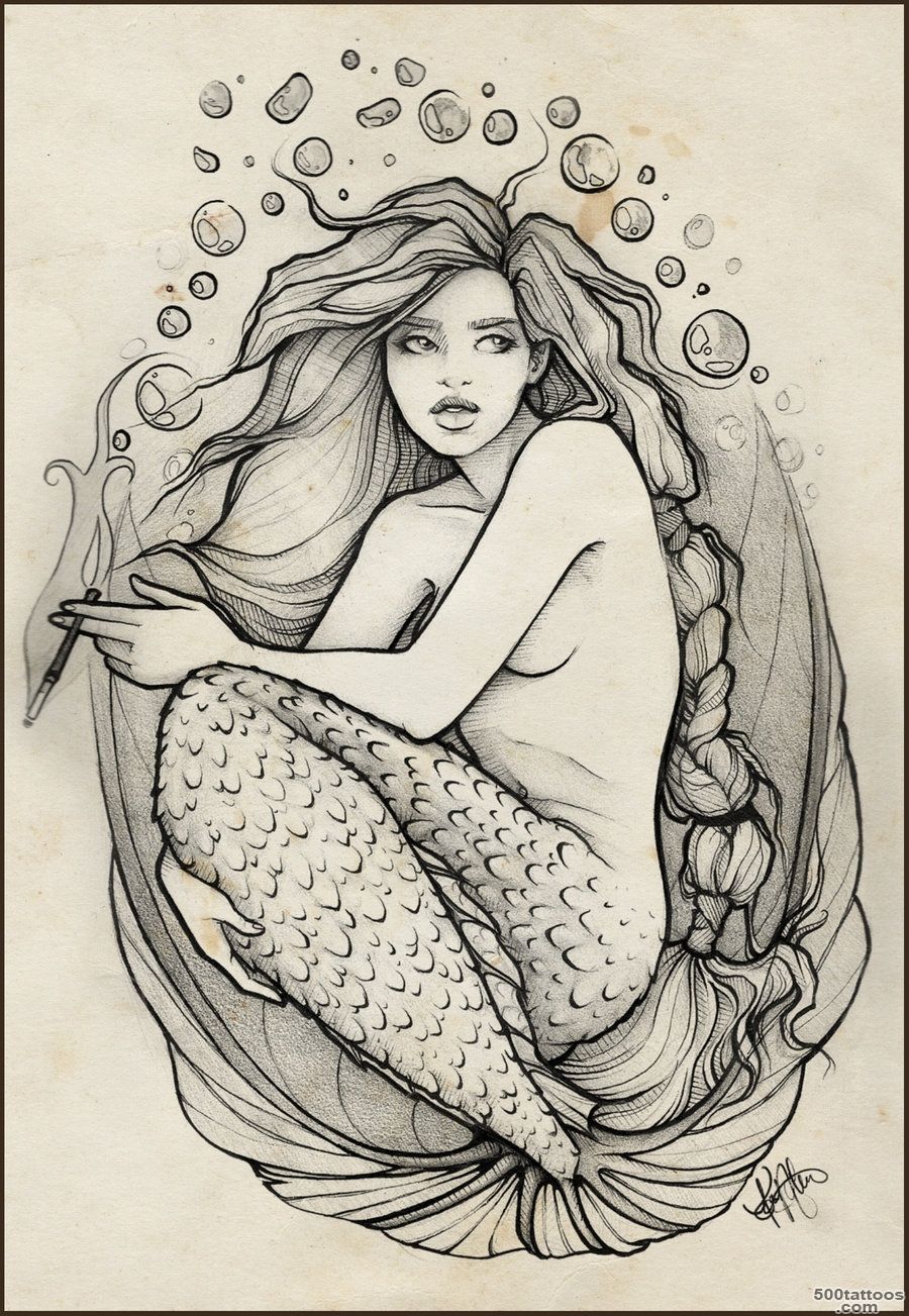 Mermaid Tattoos, Designs And Ideas  Page 9_41