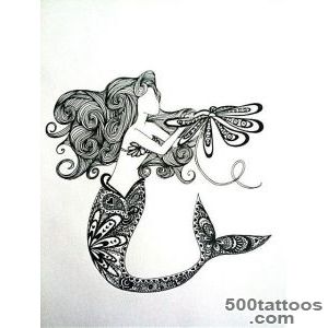 10 Fascinating Mermaid Tattoo Designs  Mermaid Tattoos, Mermaids _13