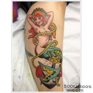 30 Beautiful Examples of Mermaid Tattoos_37