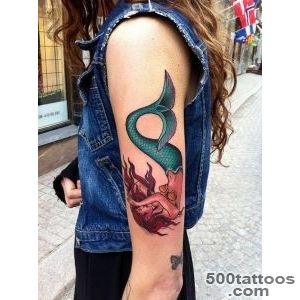 30 Mermaid Tattoo Ideas For Girls_45
