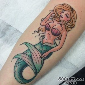 65 Really Unexpected Mermaid Tattoo Designs_12