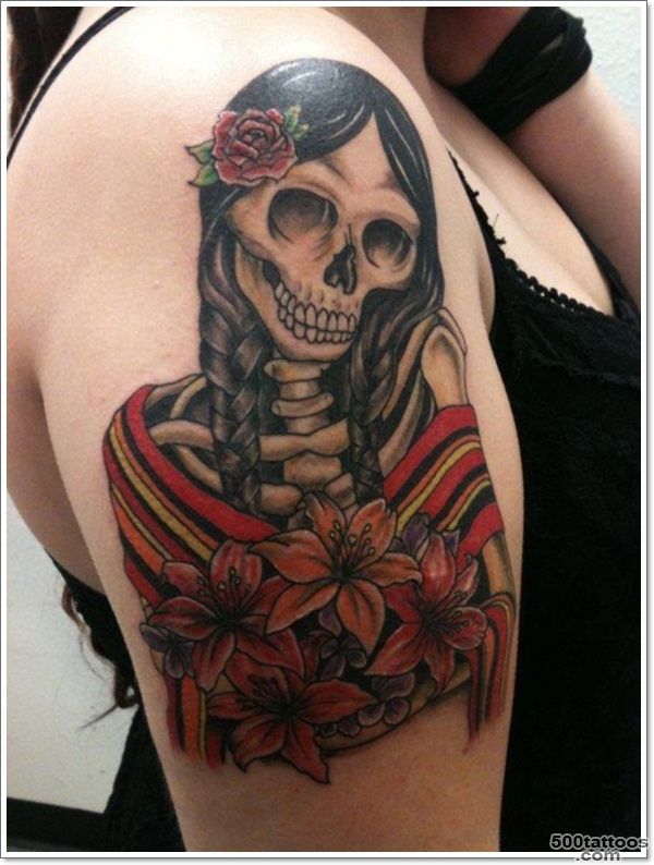 42 Dramatic Mexican Tattoos A Look into the Dark World of the ..._9