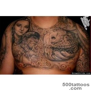 32+ Mexican Tattoos On Chest_26