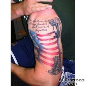 Impressive Military Tattoo On Right Muscles  Tattooshuntcom_13