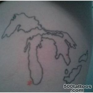 A mole appeared on my great lakes tattoo Can you help me figure _34