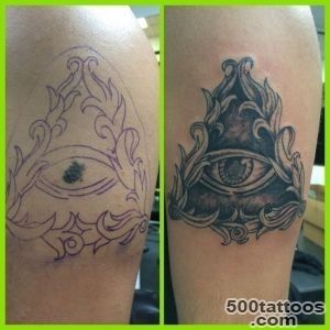 Mole camouflage tattoo All seeing eye  Tattoos By Jud at 7 Sins _19