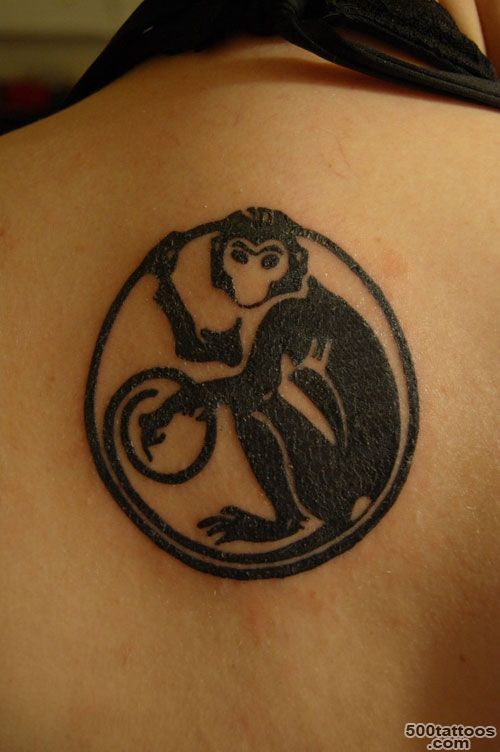 27 Arresting Monkey Tattoos  CreativeFan_3