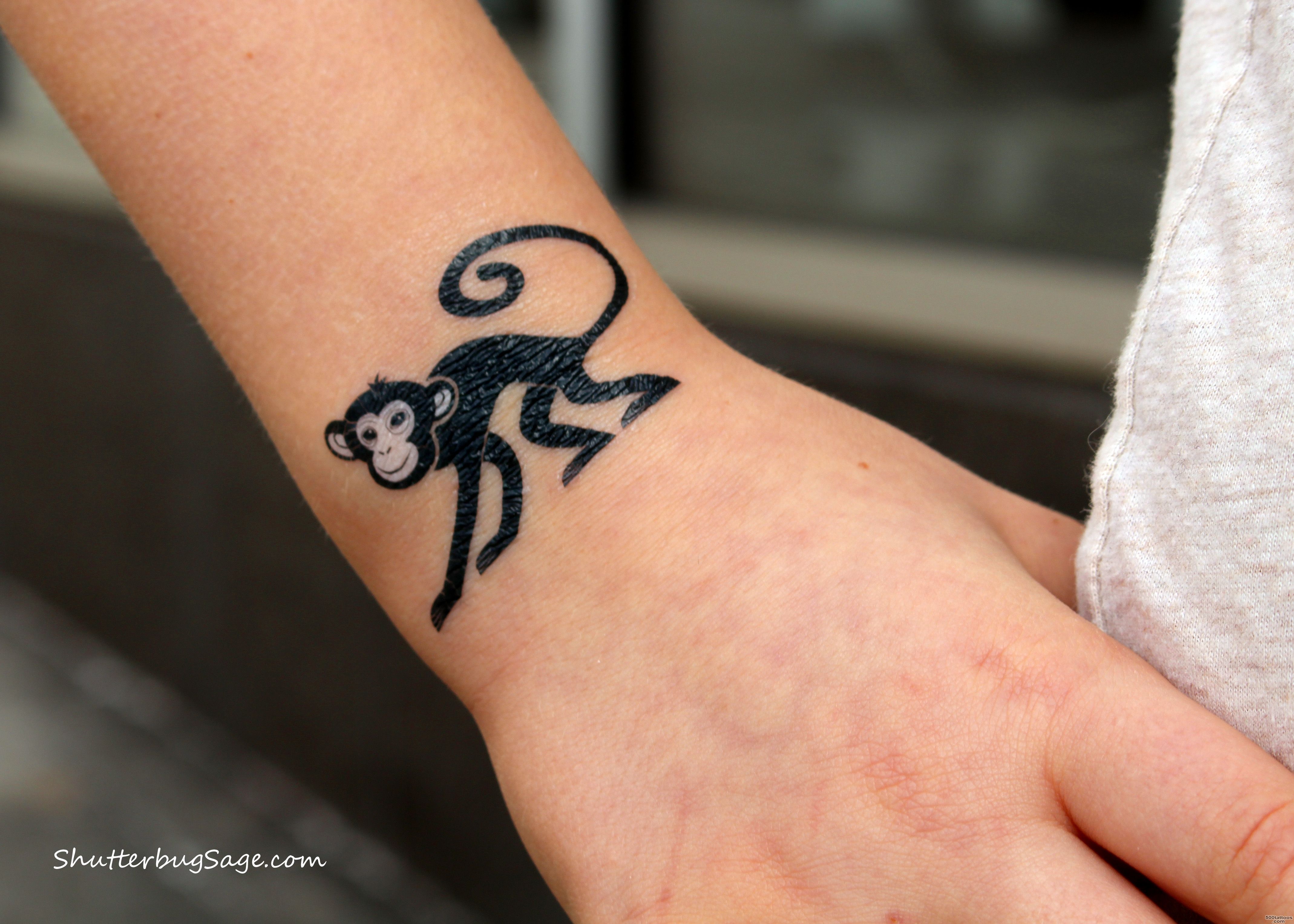 Chinese New Year Year of the Monkey Tattoo (One Thing, Three Ways ..._48