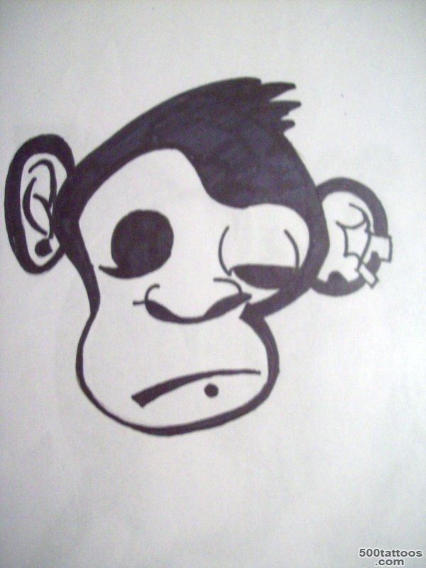 monkey tattoo design by NatchezArtist on DeviantArt_39