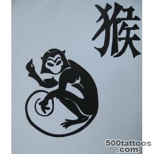 Chinese Zodiac Monkey Tattoo Designs  Tattoobitecom_15