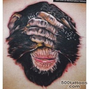 Crawling Monkey Tattoo On Shoulder   Tattoes Idea 2015  2016_43