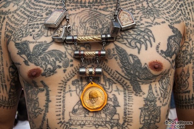 Thai Buddhist Monk Tattoo Artist Photos Best Tattoos Ever  Heavy.com_10